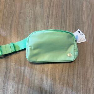 NWT Lululemon Light Green Everywhere Crossbody Bag
